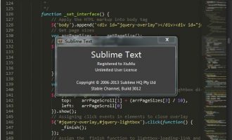 Sublime Text 3 破解版 + 注册机 + 汉化包 + 教程